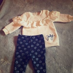 Baby girl Juicy Couture outfit
